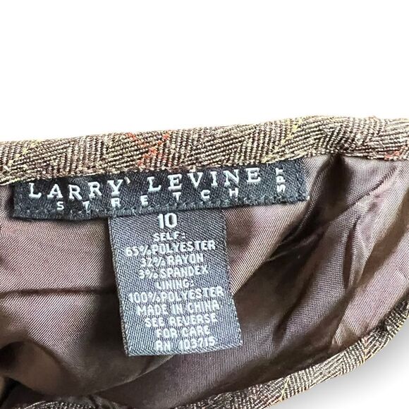 Larry Levine Stretch Midi Skirt - Picture 3 of 6